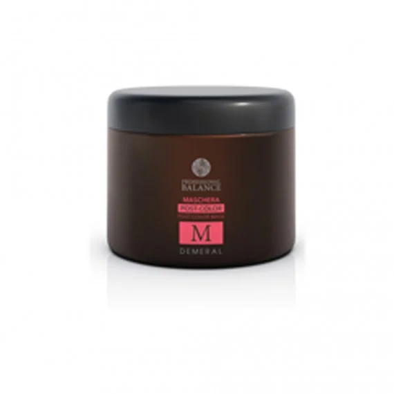 Demeral Professional Balance Post-Color Mask 500ml - maschera nutriente protettiva capelli colorati