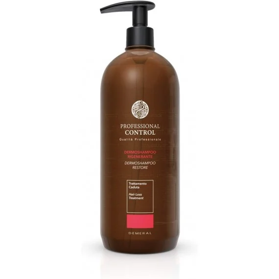 Demeral Professional Control Dermo Shampoo Rigenerante 1000ml - shampoo anticaduta capelli fragili