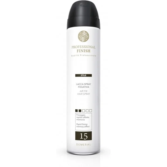 Demeral Professional Finish Air Fix Lacca Spray Fissativa 300ml - lacca fissativa effetto memoria