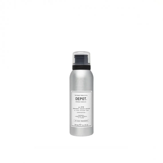Depot No.210 Temporary Colour Mousse Anthracite 100ml - mousse colorata temporanea antracite senza risciacquo