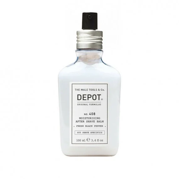 Depot No.408 Moisturizing After Shave Balm FRESH BLACK PEPPER 100ml - balsamo idratante dopobarba uomo