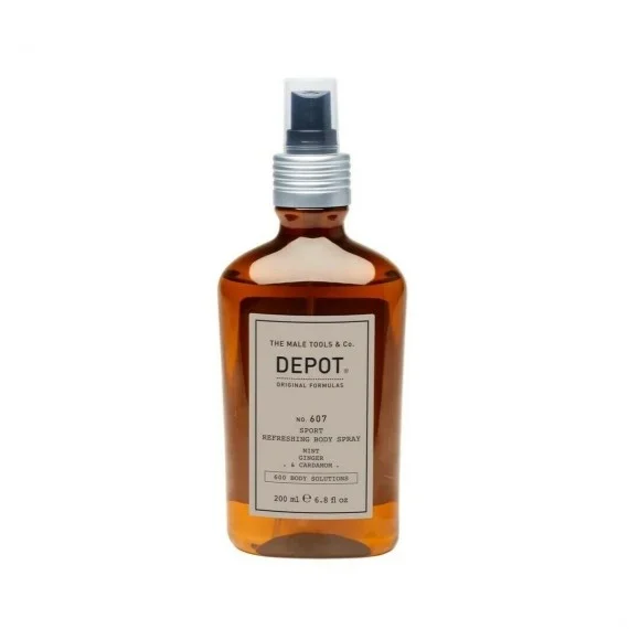 Depot No.607 Sport Refreshing Body Spray 200ml - lozione rinfrescante corpo uomo