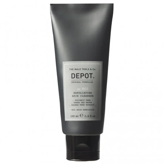 Depot No.802 Exfoliating Skin Cleanser 100ml - scrub uomo detergente detossinante