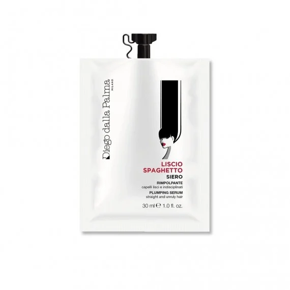 Diego dalla Palma Milano LISCIOSPAGHETTO Siero Rimpolpante 30ml TRAVEL - siero rimpolpante disciplinante ribelli o lisci
