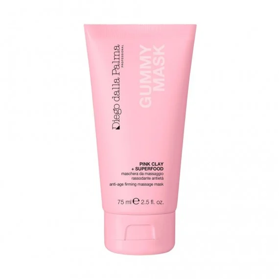 Diego dalla Palma Professional Gummy Mask Pink Clay+Superfood 75ml – maschera da massaggio rassodante anti-età