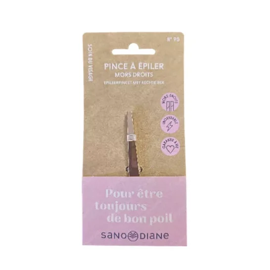 Sanodiane Pinzette per Granchi Dritta 90 Rosa 1 Unità