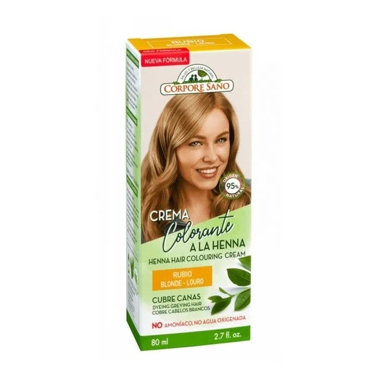 Corpore Sano Crema colorante per capelli biondi 80ml