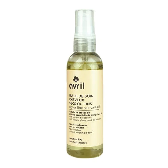 Avril Olio Cura Capelli Secchi Fini Bio 100ml