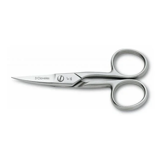 3 forbici garofani chiodi curvi in acciaio inox 4''' 10cm 1ud