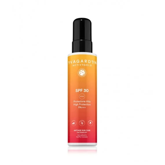 Evagarden SPF30 Protezione Alta 150ml - trattamento solare antietà viso e corpo