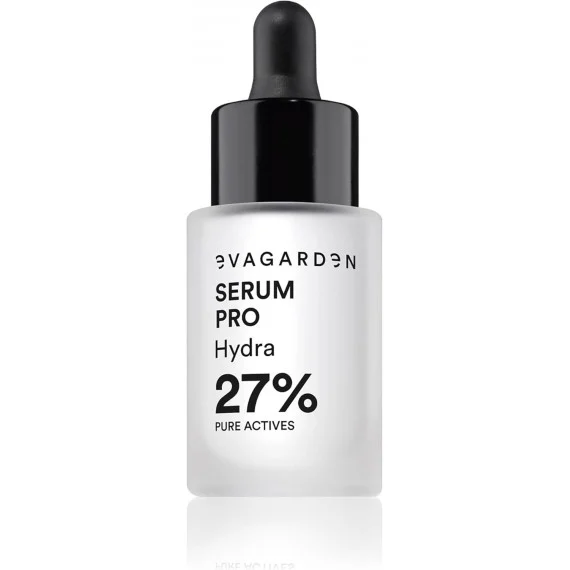 Evagarden Serum Pro Hydra 27% Pure Actives 20ml - siero idratante trattamento d'urto viso