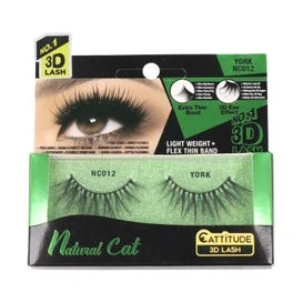 Ebin New York Natural Cat Cattitude 3D Lash York 1 Par