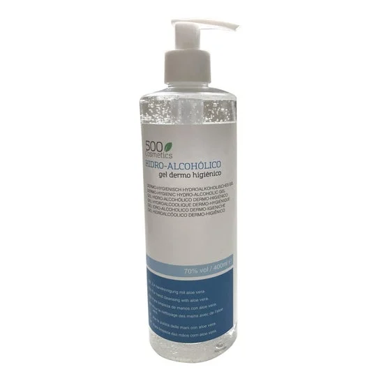 500 Cosmetici Gel idro-alcolico-idro-igienico 400 ml