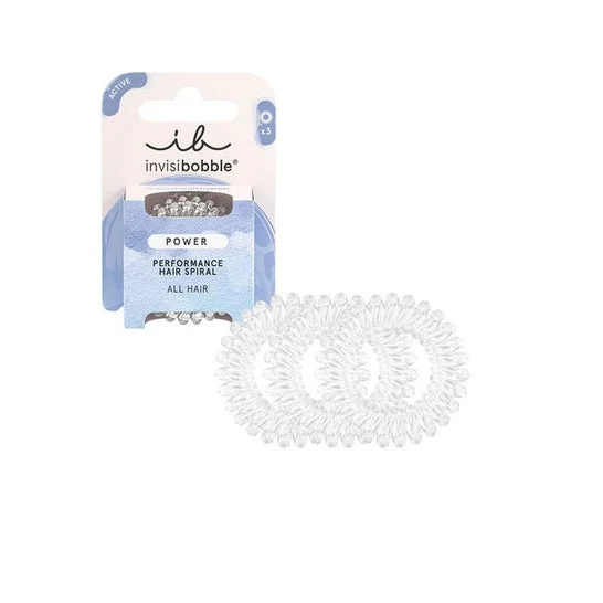 Invisibobble Power Crystal Clear 3uds