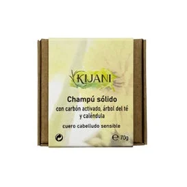 Kijani Shampoo Solido Capelli Fini Curcuma 70g