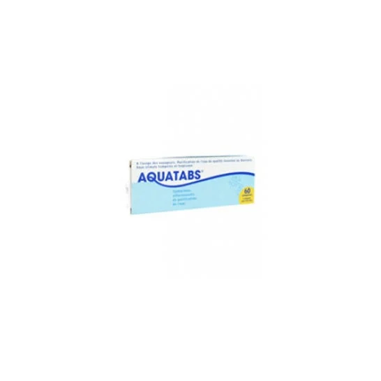 Sovedis Aquatabs Purificazione dell'acqua 60 Compresse