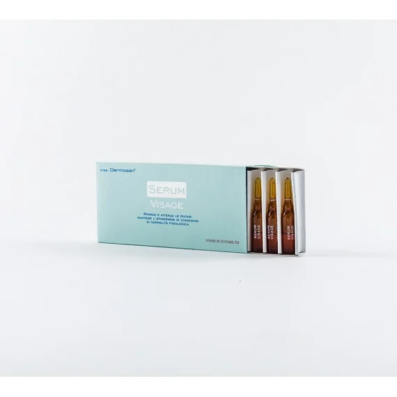 Fisiocosmesi Dermosan Serum Visage 10*3ml - fiale d'urto anti rughe viso