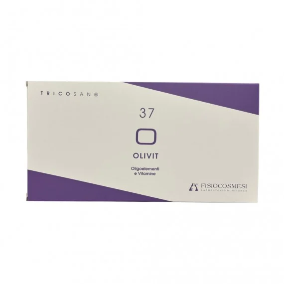 Fisiocosmesi Tricosan Olivit Fiale 10*10ml - trattamento in fiale rinforzante danneggiati