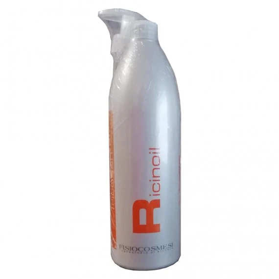 Fisiocosmesi Tricosan Ricinoil 1000ml - detergente olio ristrutturante capelli danneggiati