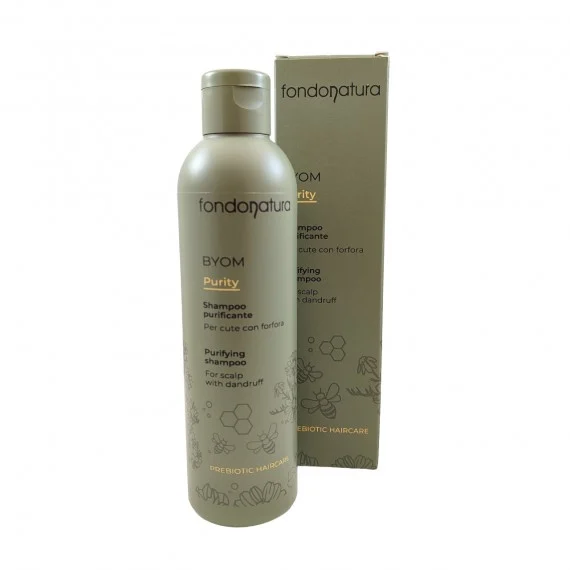 Fondonatura BYOM Purity Shampoo Purificante 250ml - shampoo purificante cute con forfora