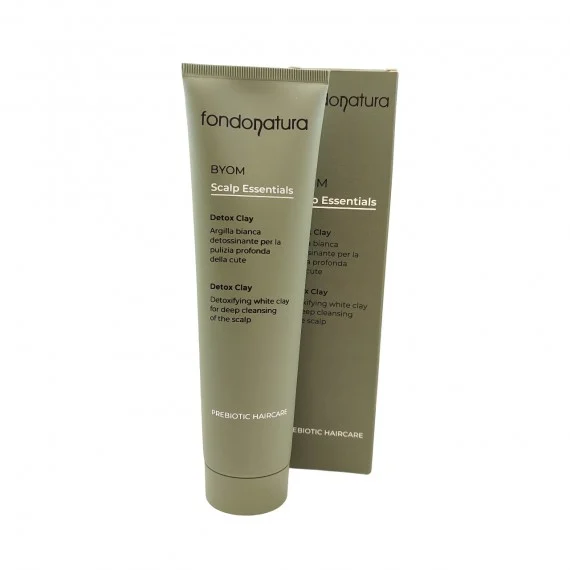 Fondonatura BYOM Scalp Essentials Detox Clay 150ml - argilla detox pre-shampoo cuoio capelluto