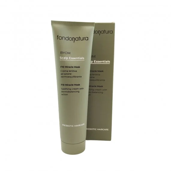 Fondonatura BYOM Scalp Essentials F10 Miracle Mask 150ml - crema lenitvita dermoequilibrante cute