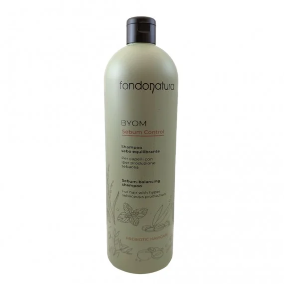 Fondonatura BYOM Sebum Control Shampoo Seboequilibrante 1000ml - shampoo seboequilibrante cute e capelli grassi