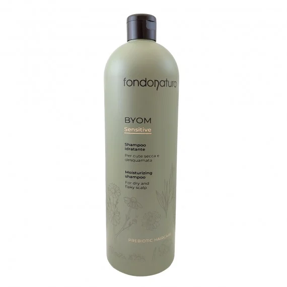 Fondonatura BYOM Sensitive Shampoo Idratante 1000ml - shampoo idratante cute secca desquamata