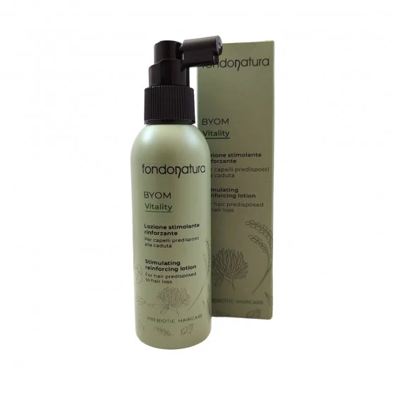 Fondonatura BYOM Vitality Lozione Stimolante Rinforzante 125ml - lozione rinforzante capelli fragili propensi alla caduta