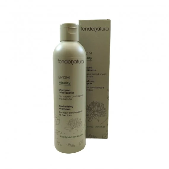 Fondonatura BYOM Vitality Shampoo Rivitalizzante 250ml - shampoo energizzante capelli fragili propensi alla caduta