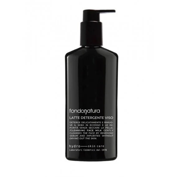 Fondonatura HYDRO Latte Detergente Viso 150ml - latte detergente uomo tutti tipi di pelle