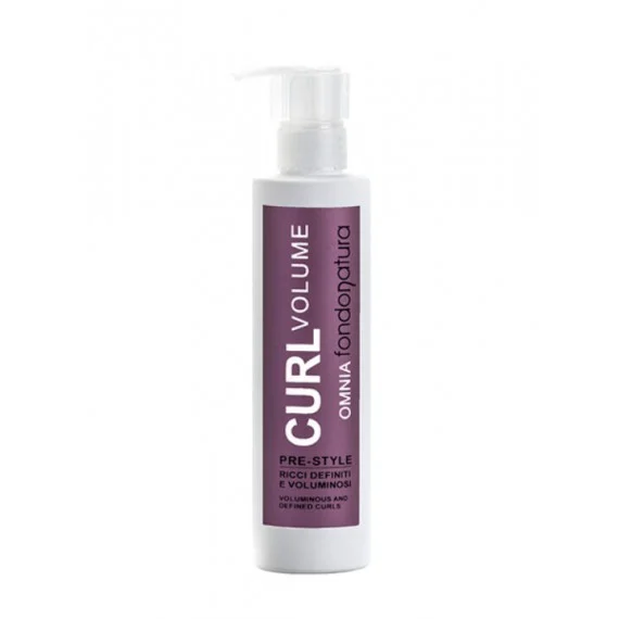 Fondonatura OMNIA Curl Volume 200ml – crema elasticizzante volumizzante pre-style capelli ricci