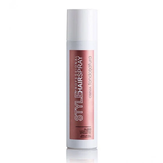 Fondonatura OMNIA Gloss Hair Spray  200ml - spray styling lucidante tutti capelli
