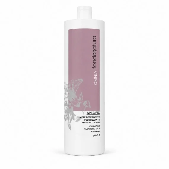 Fondonatura OMNIA Specific Latte Detergente Volumizzante 1000ml - shampoo volumizzante capelli fini sottili