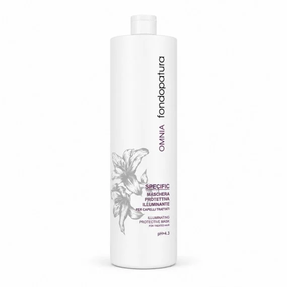 Fondonatura OMNIA Specific Maschera Protettiva Illuminante 1000ml - maschera illuminante protettiva capelli colorati