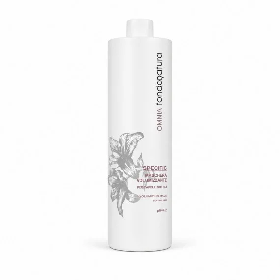 Fondonatura OMNIA Specific Maschera Volumizzante 1000ml - maschera volumizzante capelli fini sottili