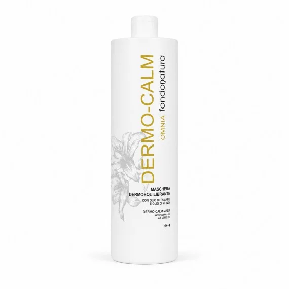 Fondonatura OMNIA Therapy Dermo-Calm Maschera 1000ml - maschera dermoequilibrante purificante cuoio capelluto