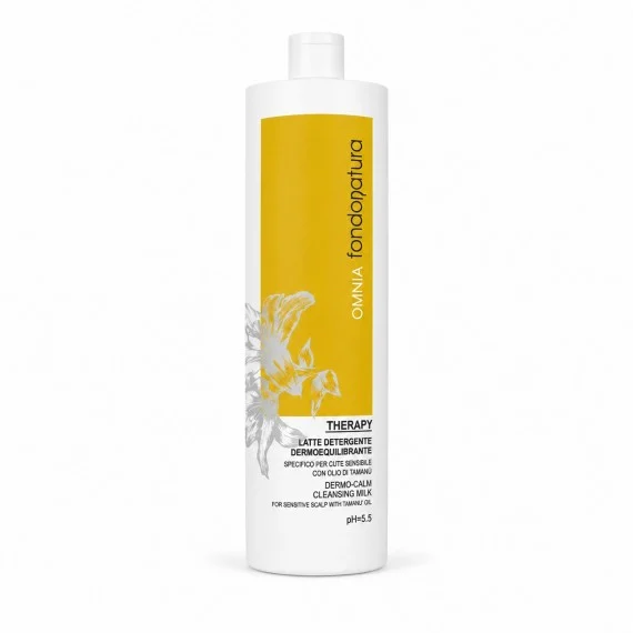 Fondonatura OMNIA Therapy Latte Detergente Dermoequilibrante 1000ml - shampoo lenitivo cuoio capelluto sensibile