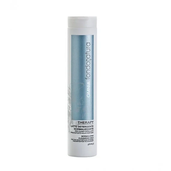 Fondonatura OMNIA Therapy Latte Detergente Normalizzante 250ml - shampoo antiforfora normalizzante capelli con forfora