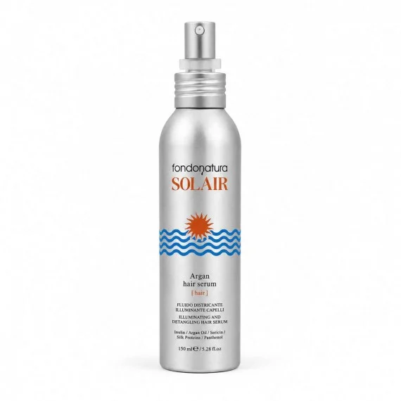 Fondonatura SOLAIR After Sun Argan Hair Serum 150ml NEW 2026 - fluido districante illuminante tutti capelli