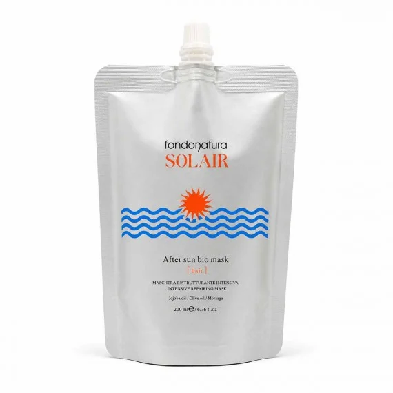 Fondonatura SOLAIR After Sun Bio Mask 200ml NEW 2026 - maschera ristrutturante intensiva tutti capelli