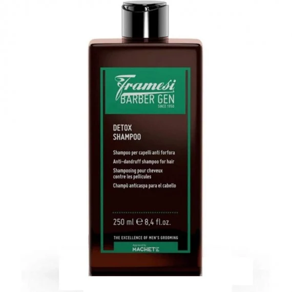 Framesi BARBER GEN Detox Shampoo 250ml - shampoo uomo detossinante antiforfora
