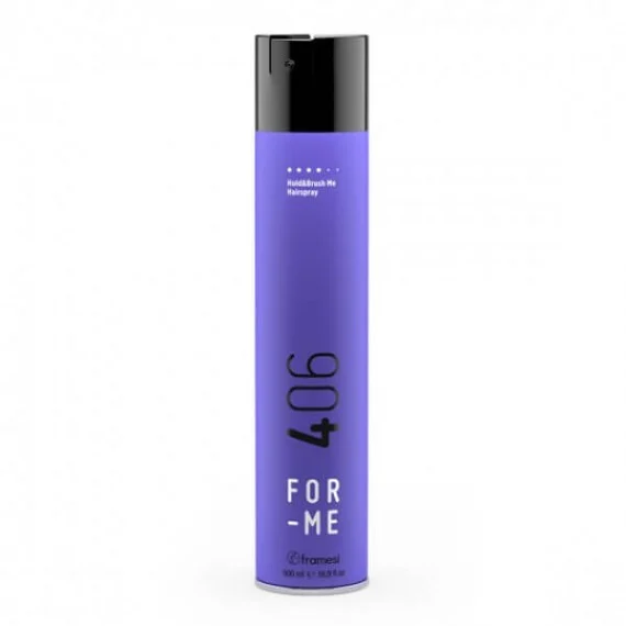 Framesi FOR-ME 406 Hold&Brush Me Hairspray 500ml - lacca rimodellabile fissaggio forte