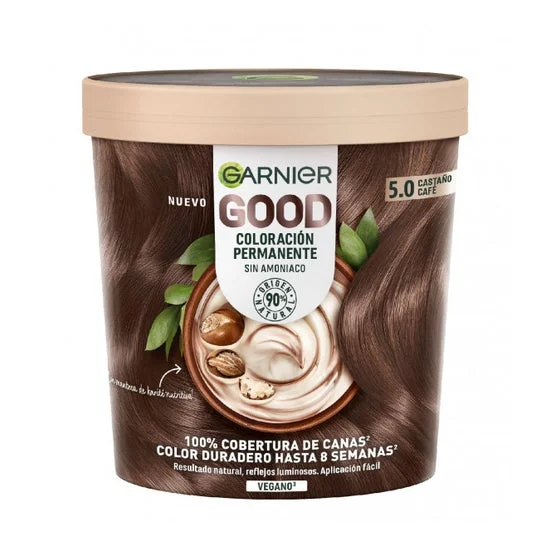 Garnier Good Tinte Nro 5.0 Castaño Café 550ml