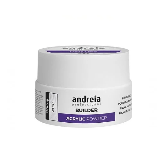 Andreia Professional Polvere Acrilico Costruzione Ungh Bianc 20g