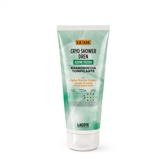 GUAM CRYO SHOWER DREN Azione Fredda 200ml - bagno/doccia corpo tonificante rinfrescante