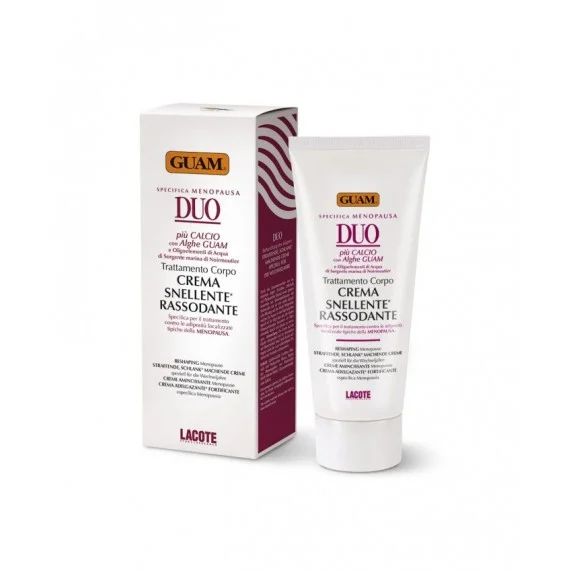 GUAM DUO Crema Snellente Rassodante Menopausa 200ml - crema corpo donna snellente menopausa