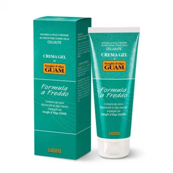 GUAM Fanghi d'Alga Crema Gel Formula a Freddo 250ml - trattamento corpo con azione rassodante e anticellulite