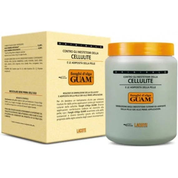 GUAM Fanghi d'Alga Fango Formula Classica 1kg - trattamento corpo anticelluite adiposità localizzate