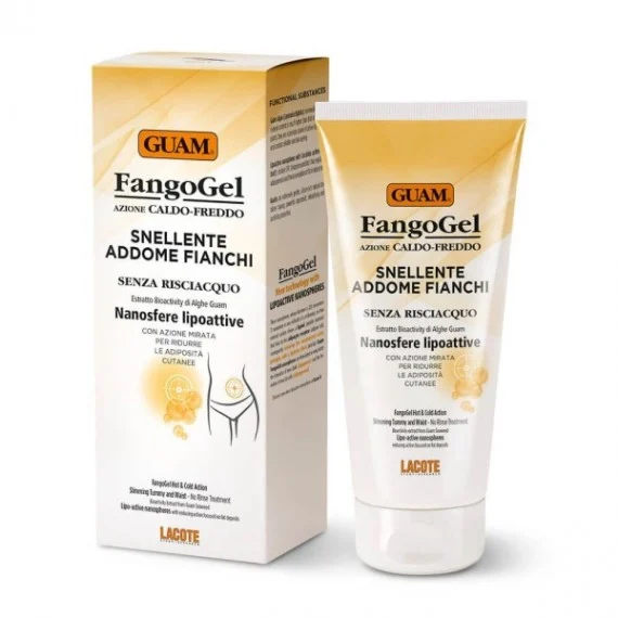GUAM Fangogel Snellente Addome Fianchi Caldo/Freddo 150ml - trattamento snellente senza risciacquo